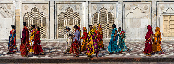 Walking the Taj Mahal